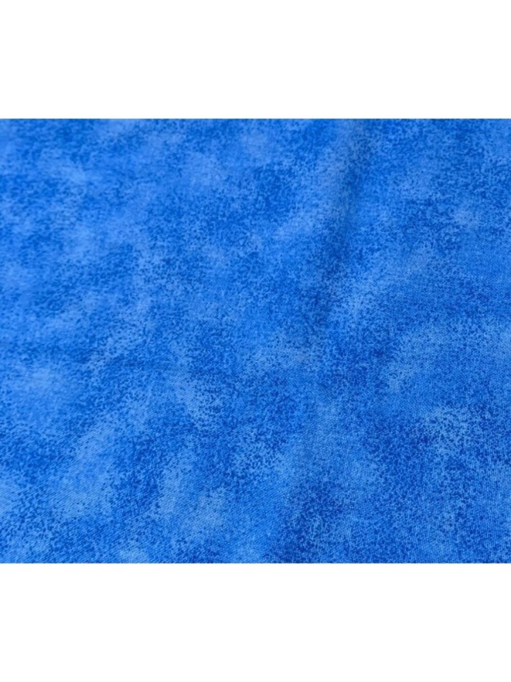 Blue Cotton Fabric 1/2 yard x 42" Craft Sewing Material Quilting